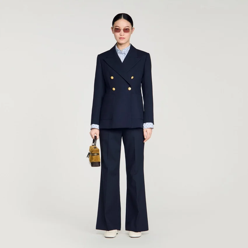 Slim-fit wool suit jacket Slim-fit wool suit jacket