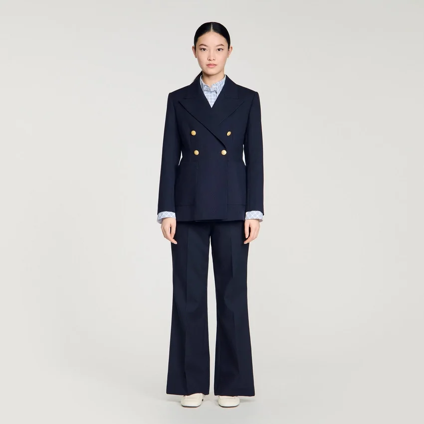 Slim-fit wool suit jacket Slim-fit wool suit jacket