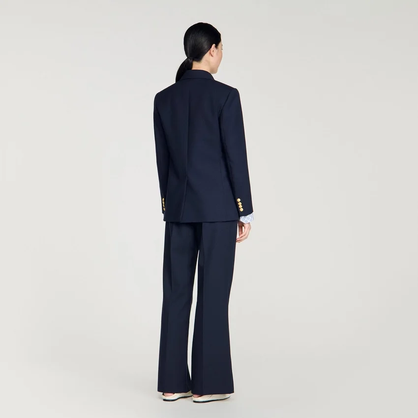 Slim-fit wool suit jacket Slim-fit wool suit jacket