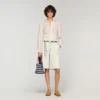 Smocked linen shirt Smocked linen shirt