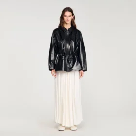 Smooth leather jacket