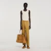 Split leather shopping bag Split leather shopping bag