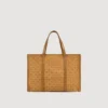 Split leather shopping bag Split leather shopping bag