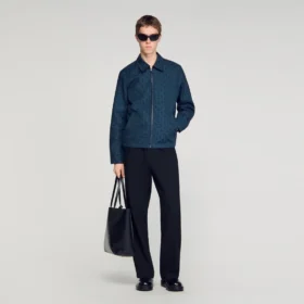 Square Cross denim jacket