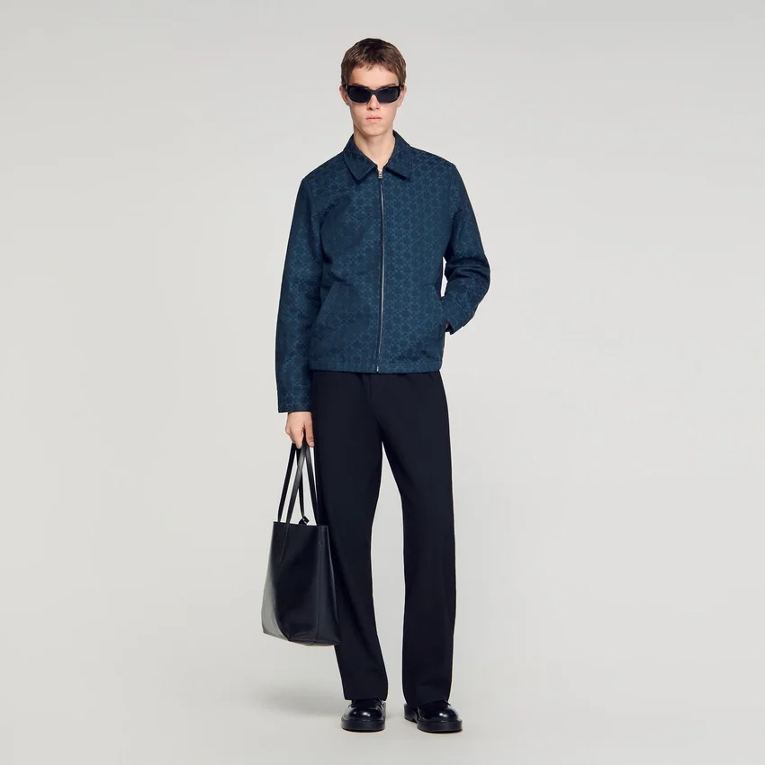 Square Cross denim jacket Square Cross denim jacket