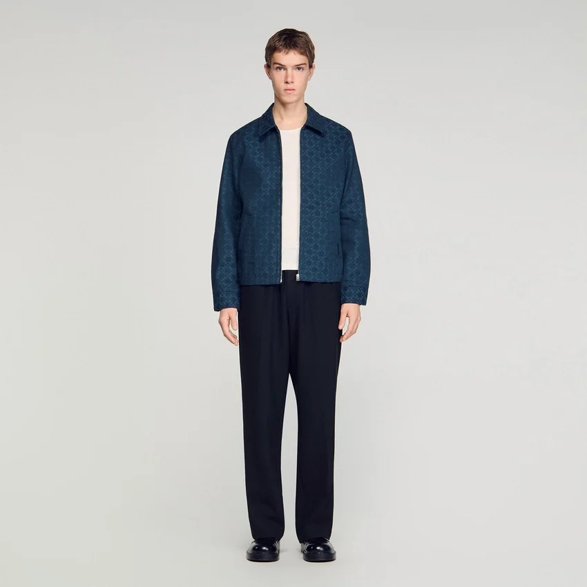 Square Cross denim jacket Square Cross denim jacket