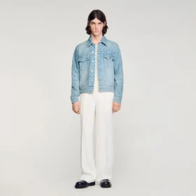 Square Cross denim jacket