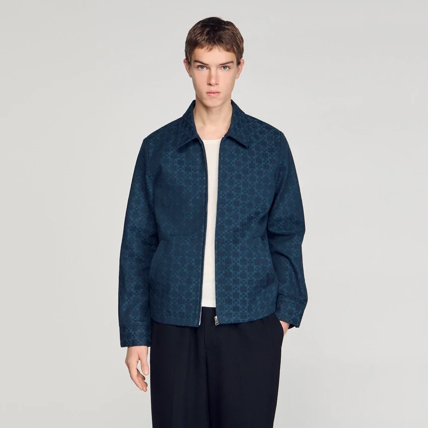 Square Cross denim jacket Square Cross denim jacket