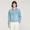 Square Cross denim jacket Square Cross denim jacket