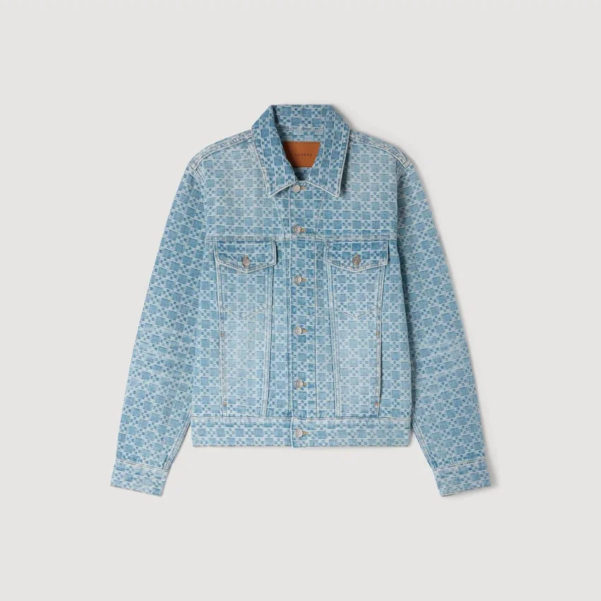Square Cross denim jacket Square Cross denim jacket