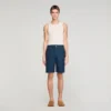 Square Cross denim shorts Square Cross denim shorts
