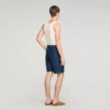 Square Cross denim shorts Square Cross denim shorts