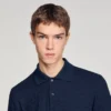 Square Cross jacquard polo Square Cross jacquard polo