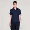 Square Cross jacquard polo Square Cross jacquard polo