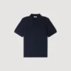 Square Cross jacquard polo Square Cross jacquard polo