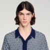 Square Cross jacquard shirt Square Cross jacquard shirt