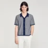 Square Cross jacquard shirt Square Cross jacquard shirt