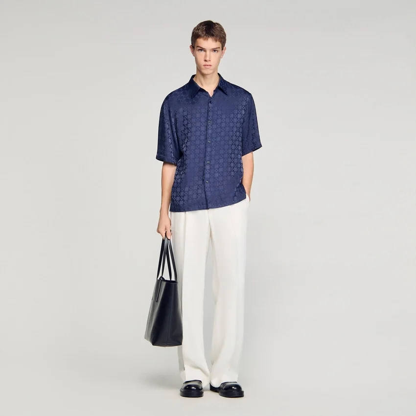 Square Cross loose-fit shirt Square Cross loose-fit shirt