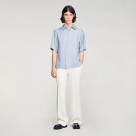Square Cross loose-fit shirt