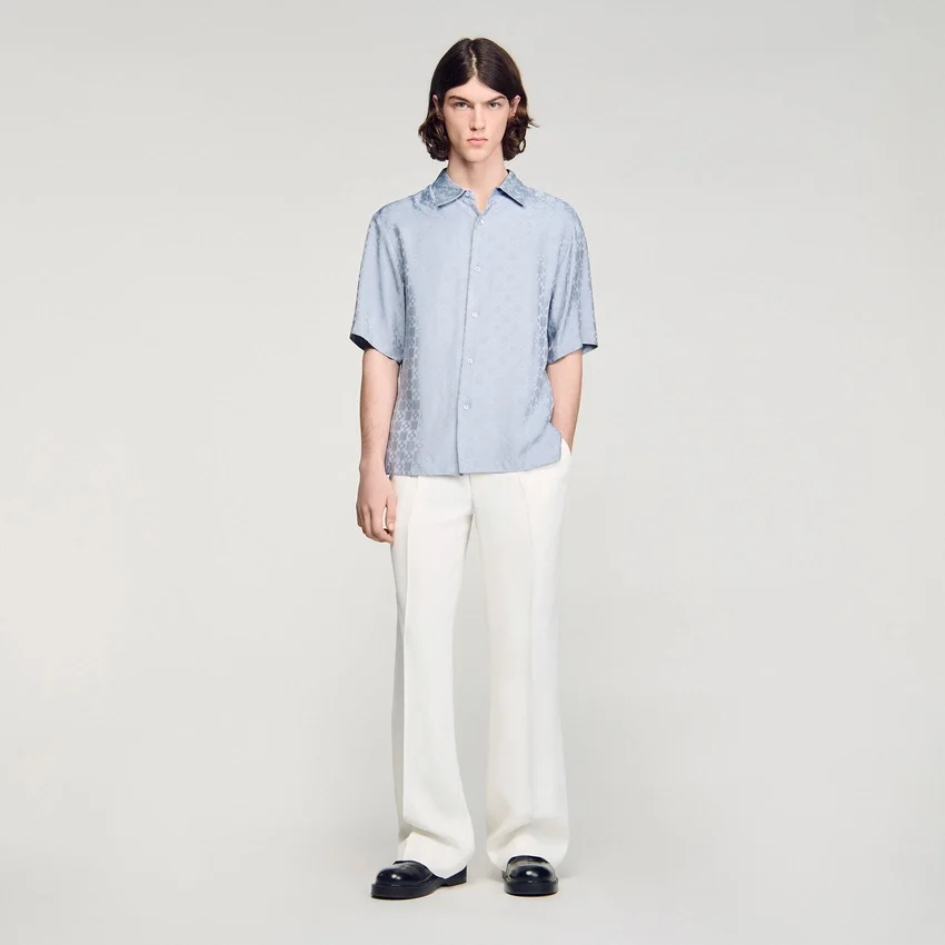 Square Cross loose-fit shirt Square Cross loose-fit shirt