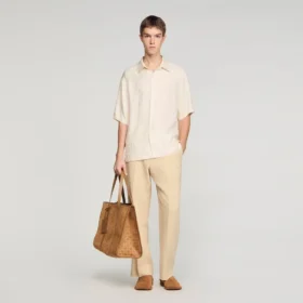Square Cross loose-fit shirt