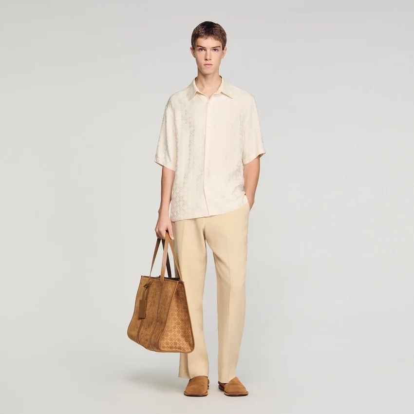 Square Cross loose-fit shirt Square Cross loose-fit shirt
