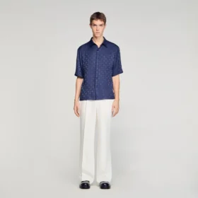 Square Cross loose-fit shirt