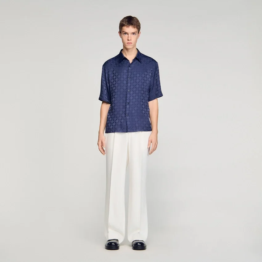 Square Cross loose-fit shirt Square Cross loose-fit shirt
