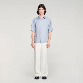 Square Cross loose-fit shirt