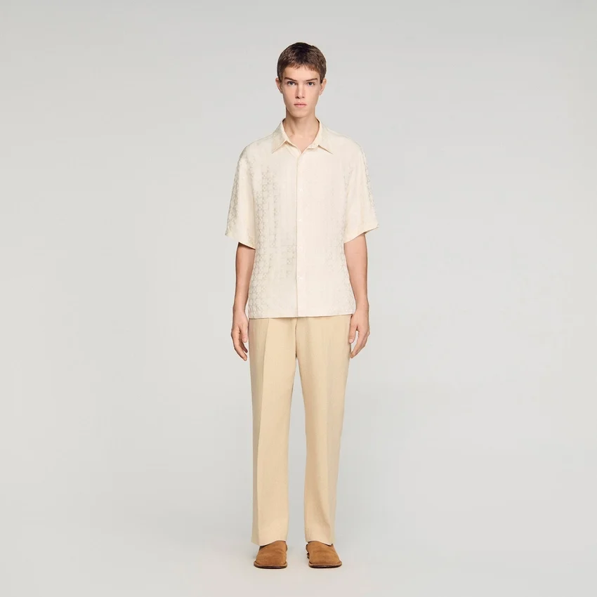 Square Cross loose-fit shirt Square Cross loose-fit shirt