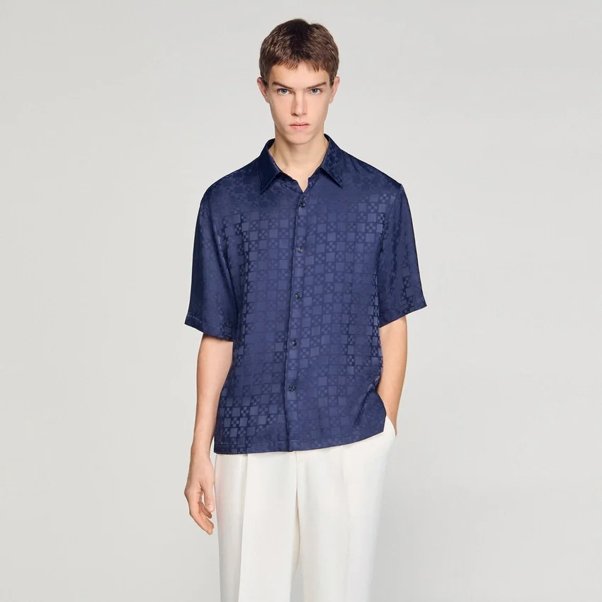 Square Cross loose-fit shirt Square Cross loose-fit shirt
