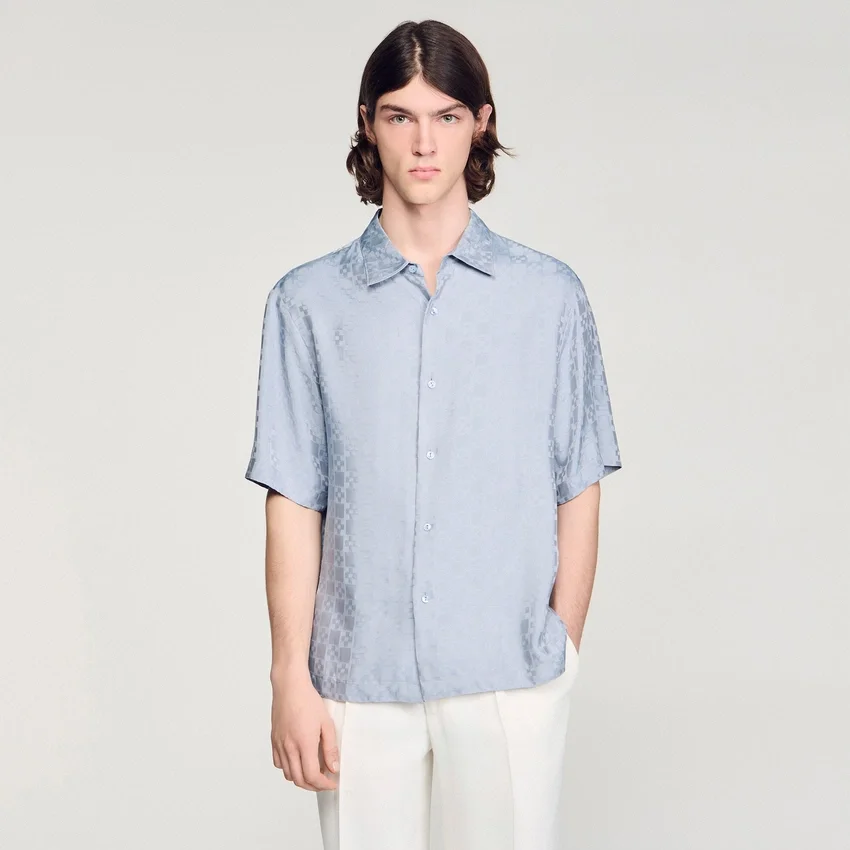 Square Cross loose-fit shirt Square Cross loose-fit shirt