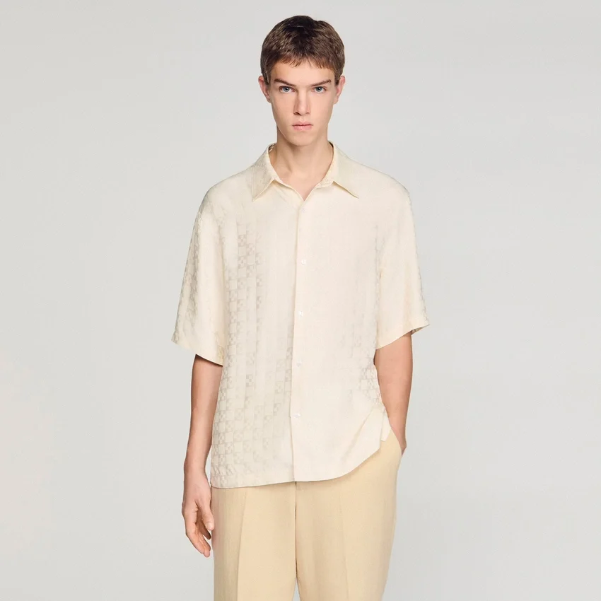 Square Cross loose-fit shirt Square Cross loose-fit shirt