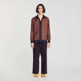 Square Cross motif shirt Square Cross motif shirt