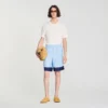 Square Cross patterned shorts Square Cross patterned shorts