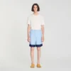 Square Cross patterned shorts Square Cross patterned shorts