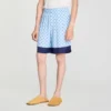 Square Cross patterned shorts Square Cross patterned shorts