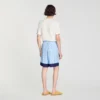 Square Cross patterned shorts Square Cross patterned shorts