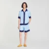 Square Cross patterned shorts Square Cross patterned shorts
