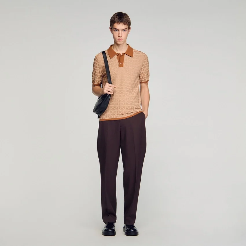 Square Cross polo shirt Square Cross polo shirt