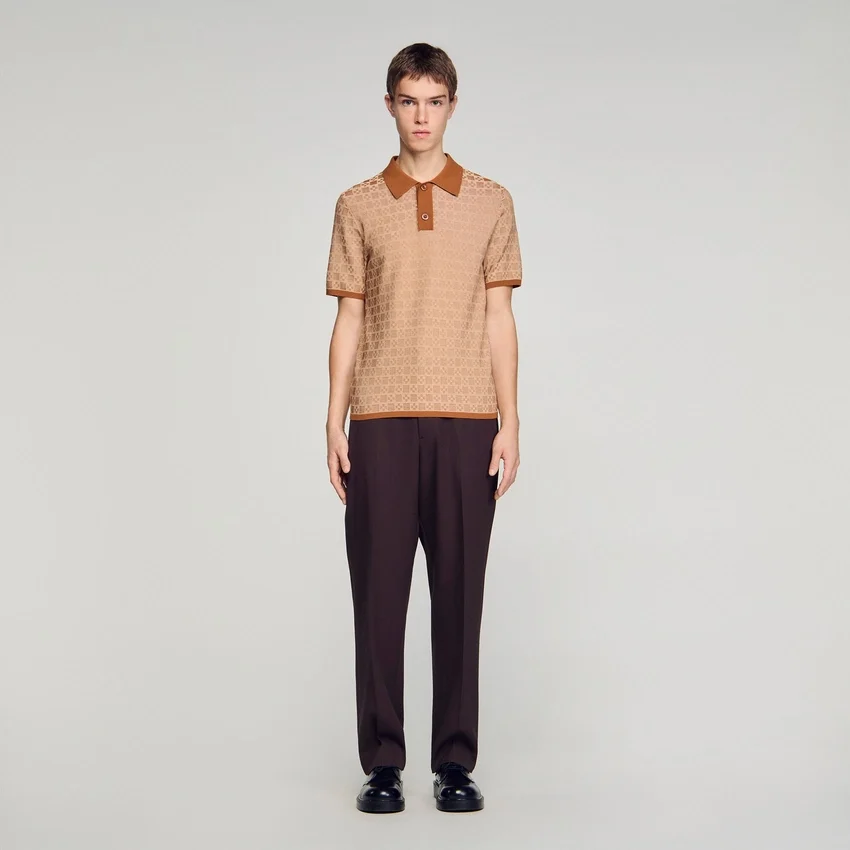 Square Cross polo shirt Square Cross polo shirt