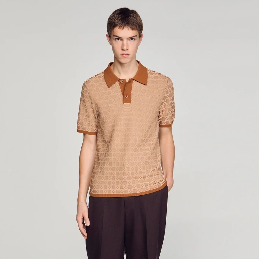Square Cross polo shirt Square Cross polo shirt