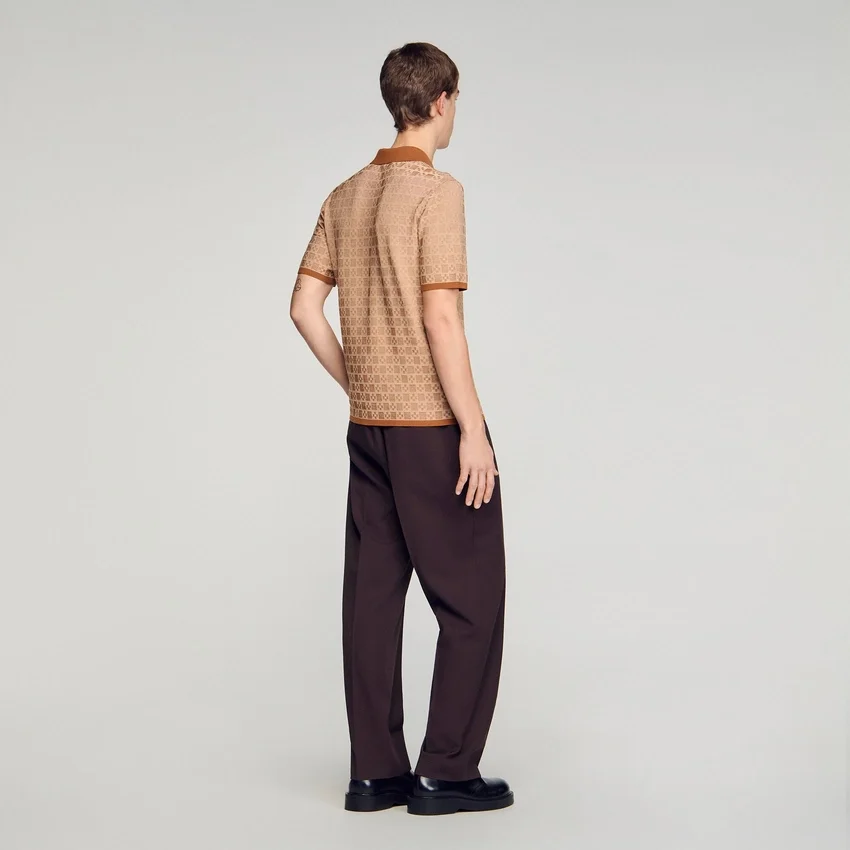 Square Cross polo shirt Square Cross polo shirt
