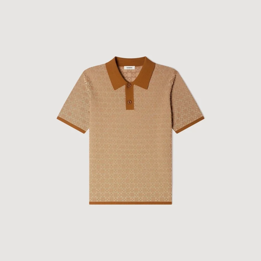 Square Cross polo shirt Square Cross polo shirt