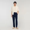 Straight-leg linen trousers Straight-leg linen trousers