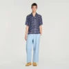 Striped boat neck shirt Striped boat neck shirt