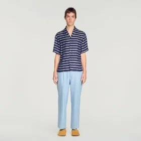 Striped boat neck shirt Striped boat neck shirt