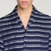 Striped boat neck shirt Striped boat neck shirt