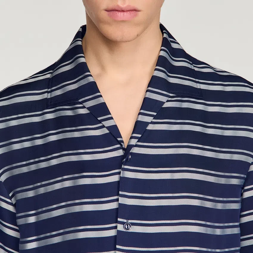 Striped boat neck shirt Striped boat neck shirt