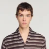 Striped boat neck shirt Striped boat neck shirt